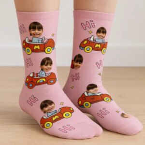 Personalized Car Socks - Photo 1