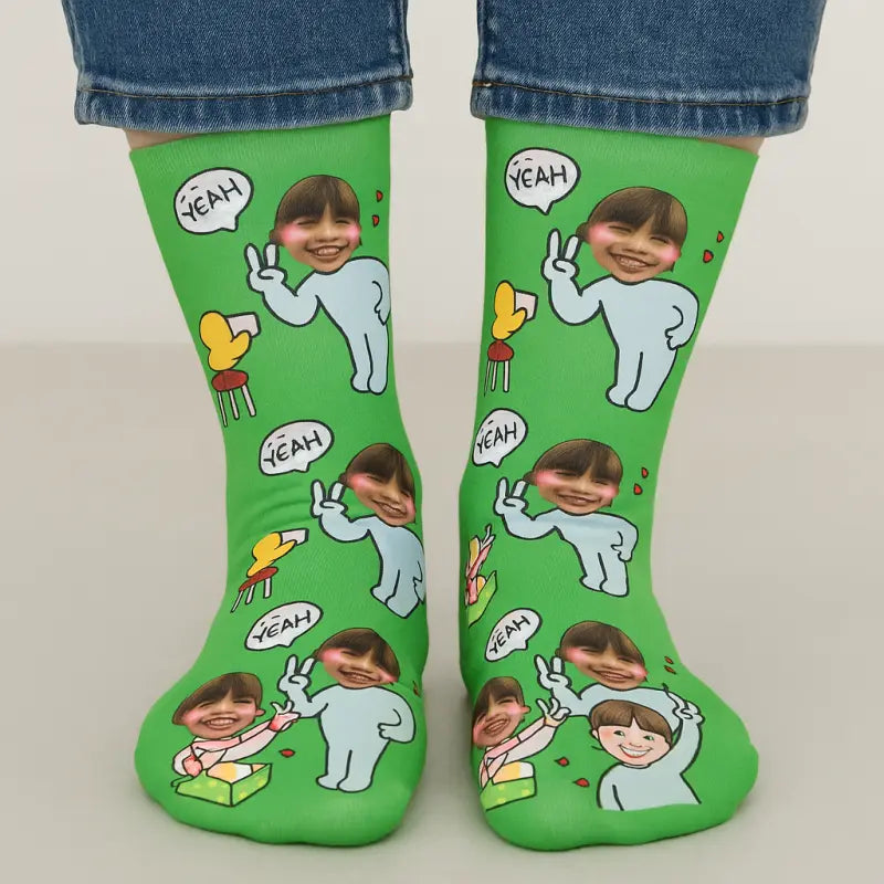 Personalized Selfie Socks
