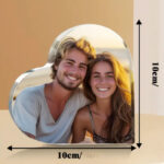 Acrylic Heart Photo Frame - Photo 2