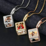 Cube Necklace with Photos
