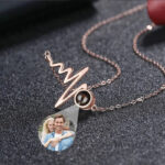 Heartbeat Necklace with Photo – Photo 3