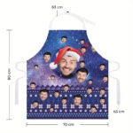 Personalized Christmas Apron – Photo 3