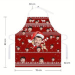 Personalized Christmas Kitchen Apron – Photo 2