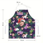 Personalized Christmas Kitchen Apron – Photo 5