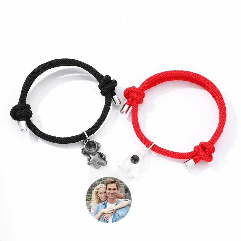 Personalized Couple Cord Bracelet