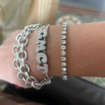 Personalized Name Diamond Bracelet - Photo 5