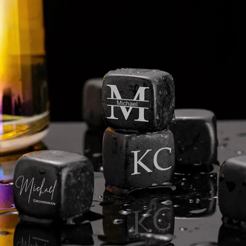 Personalized Reusable Ice Stones
