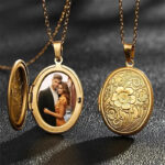 Personalized Round Pendant Necklace