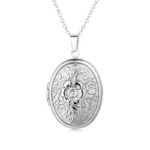 Personalized Round Pendant Necklace – Photo 3