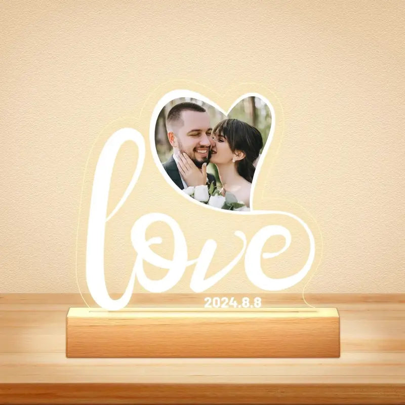 Customizable LED Love Lamp