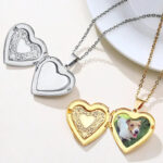 Heart Photo Pendant Necklace – Photo 3