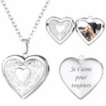 Heart Photo Pendant Necklace – Photo 6