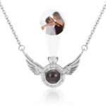 Personalized Angel Necklace