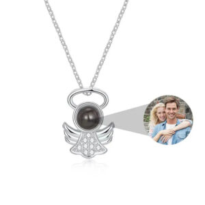 Personalized Angel Necklace