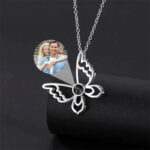 Personalized Butterfly Pendant Necklace – Photo 2