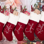 Personalized Christmas Stocking with Name – Photo 3