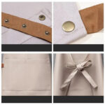 Personalized Embroidered Apron with Logo – Photo 3