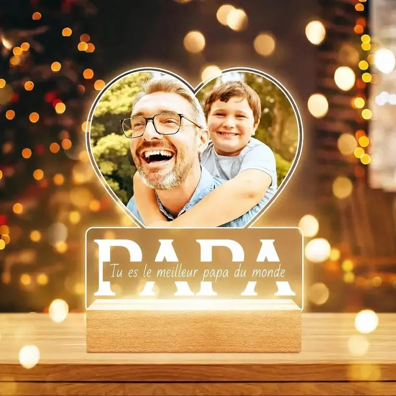 Personalized Lamp for Dad