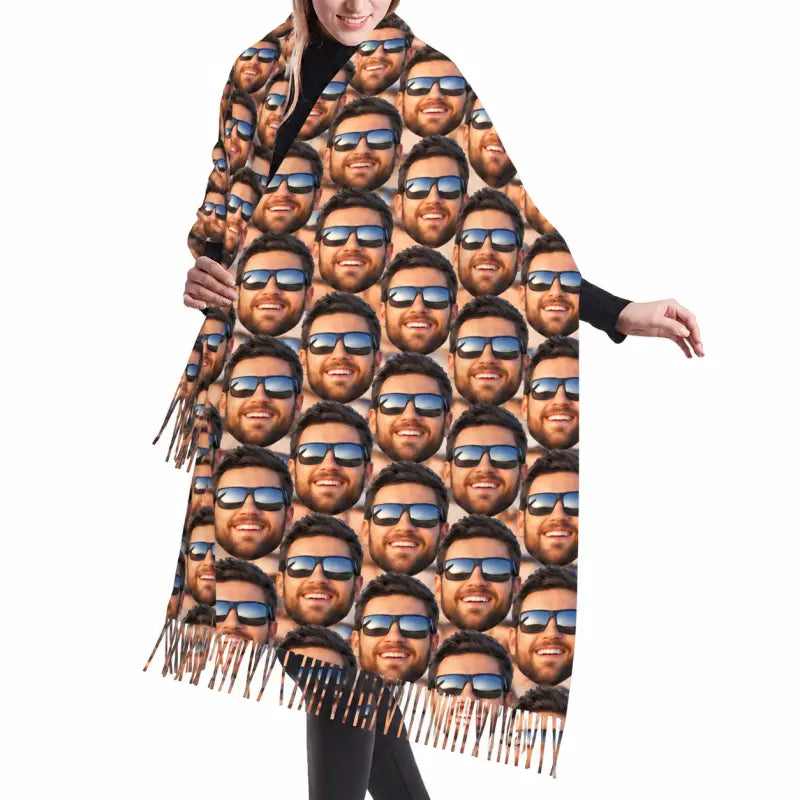Personalized Photo Scarf